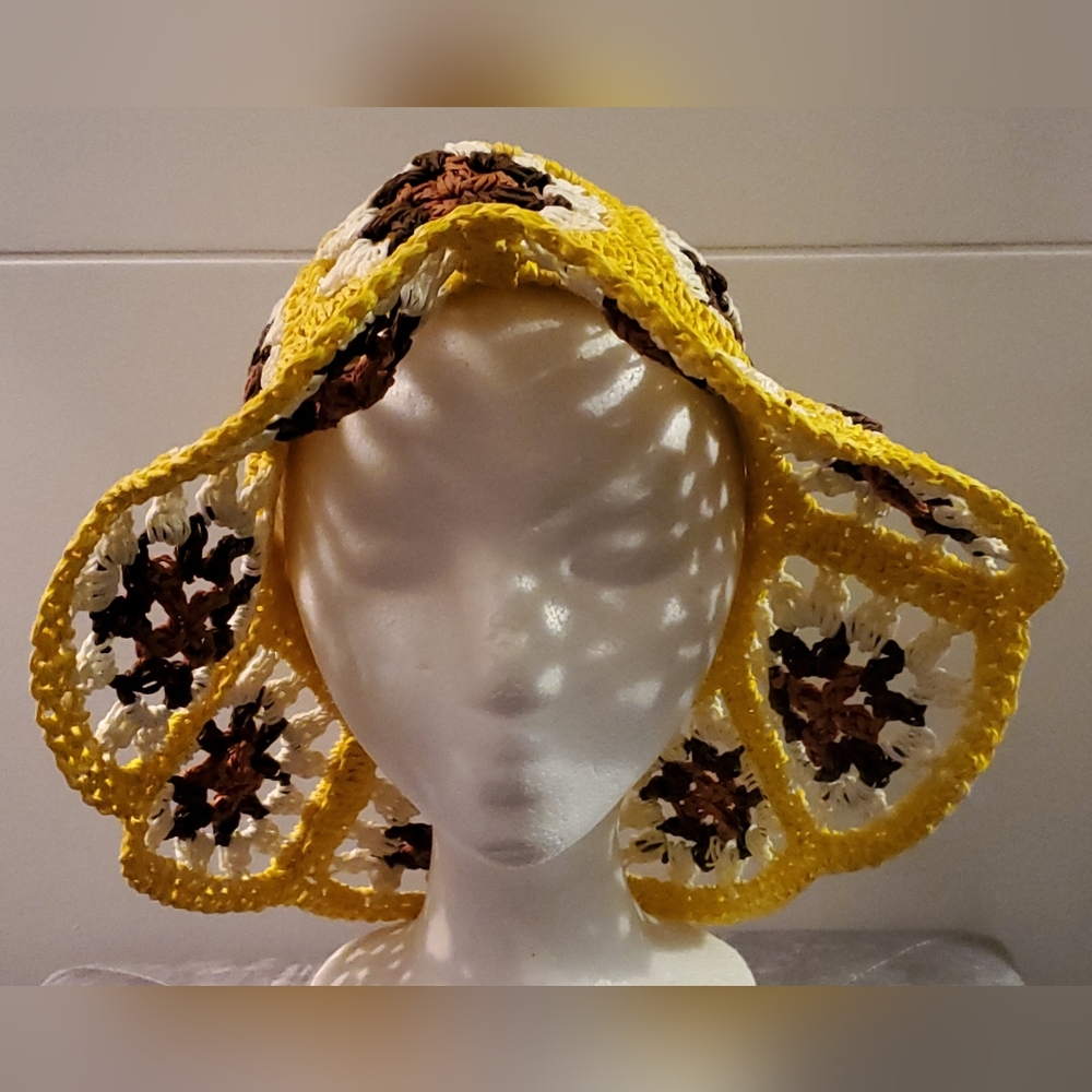 Tory Burch Paper Straw Crochet Hat